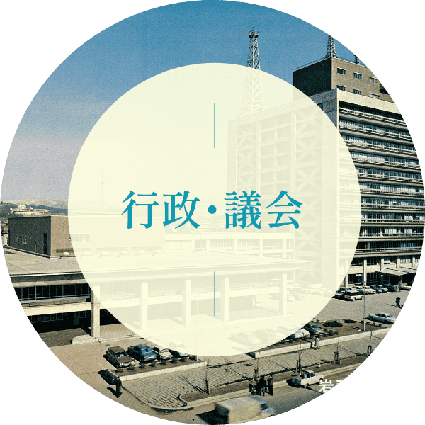 行政・議会ページのボタン